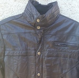 Leather jacket